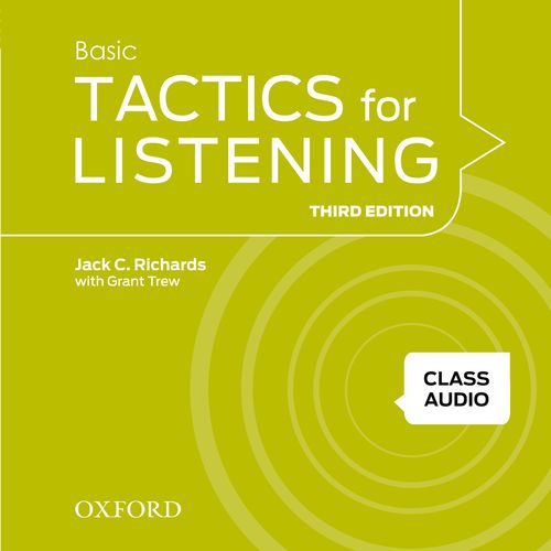 Basic Tactics For Listening Third Edition Script Font