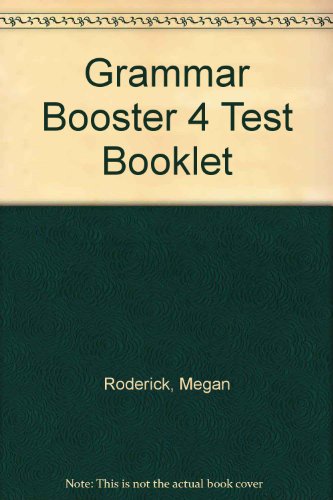 Grammar Booster: Test Booklet Level 4