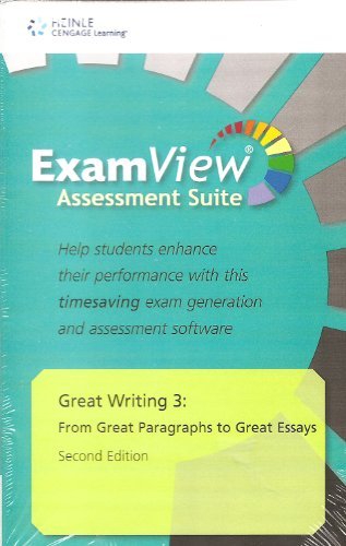 From great paragraphs to great essays second edition