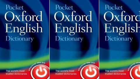 Pocket Oxford English Dictionary