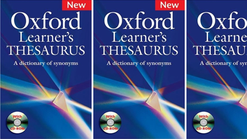 Oxford Learner's Thesaurus Oxford Learner's Thesaurus