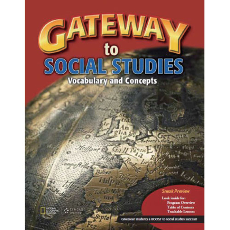 Gateway to Social Studies   - Vocabulary and Concepts