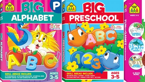 School Zone Big Workbook Series