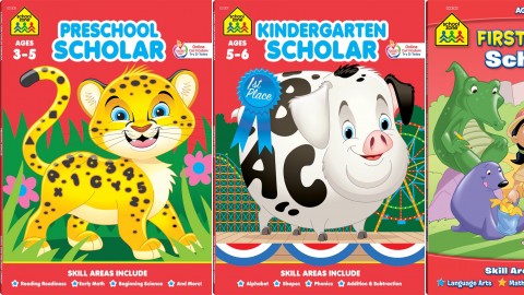 School Zone - Scholar Workbooks School Zone - Scholar Workbooks