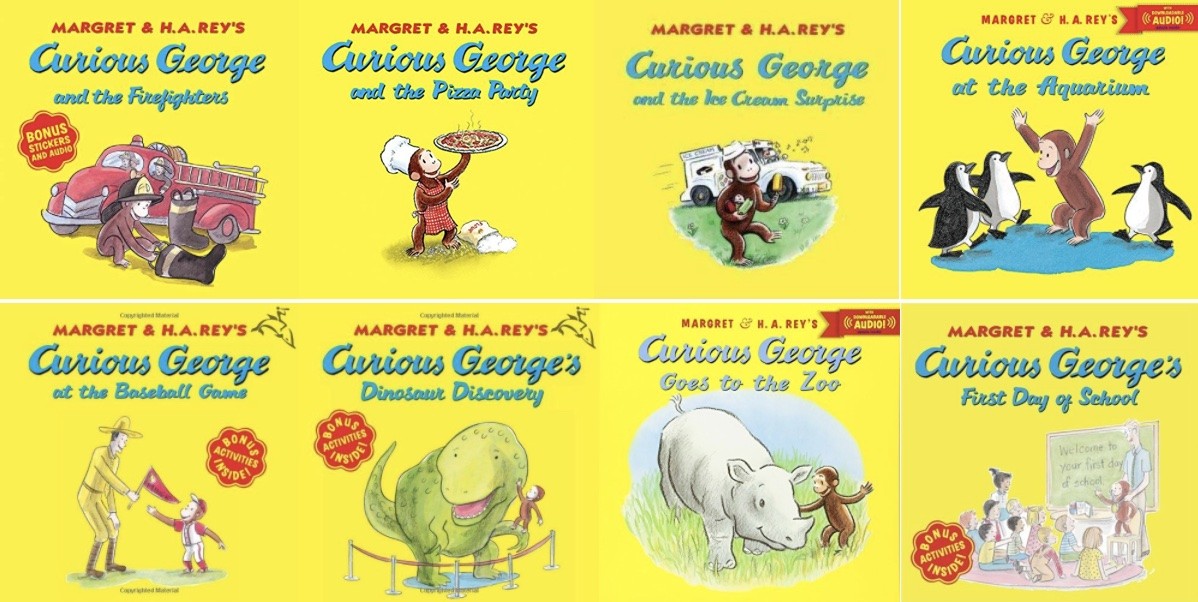 Reading and Learning English with Curious George