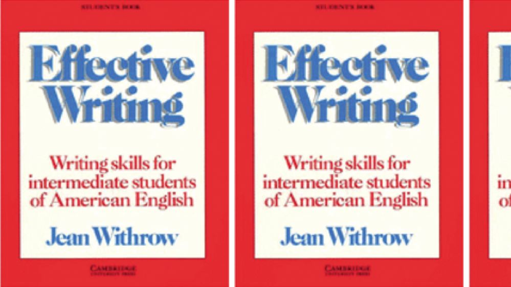 Effective Writing Effective Writing
