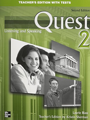 Quest Listening and Speaking 2: Video (2nd Edition 2 videos textbook sold separately) Quest Listening and Speaking, 2nd edition - Student Book with
