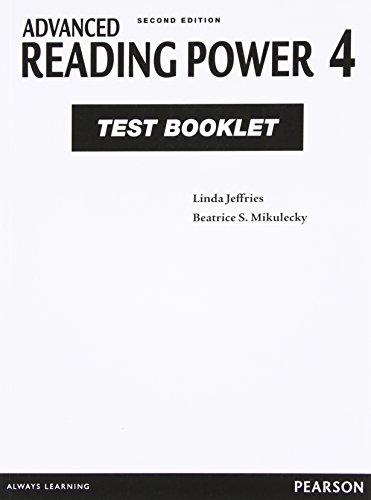 Practicar senderismo Velo ballet Advanced Reading Power (2nd Edition) - Text Booklet (Level 4) by Beatrice  S. Mikulecky and Linda Jeffries on ELTBOOKS - 20% OFF!