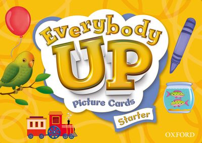 英語教材 Everybody Up Starter + 1　ピクチャーカード Amazon | Everybody Up: Starter Level: Picture Cards: Linking
