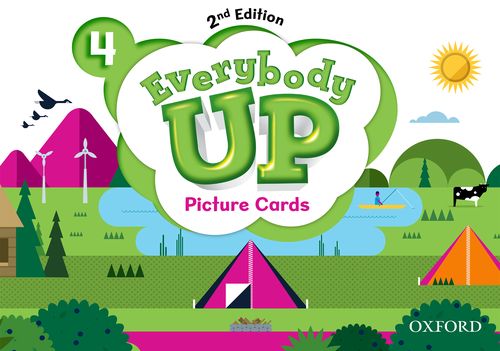 人文 Everybody Up: Level 4: Picture Cards Everybody Up: 2nd Edition - Picture Cards (レベル 4) by
