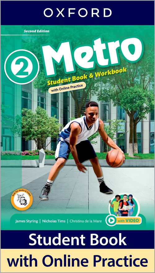 入荷中 Student - Edition 2nd Metro: Book Online with Workbook and 洋書