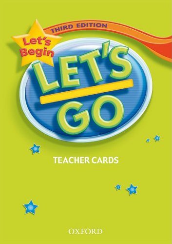 Let's Go Level 1,2,3 Teacher Cards