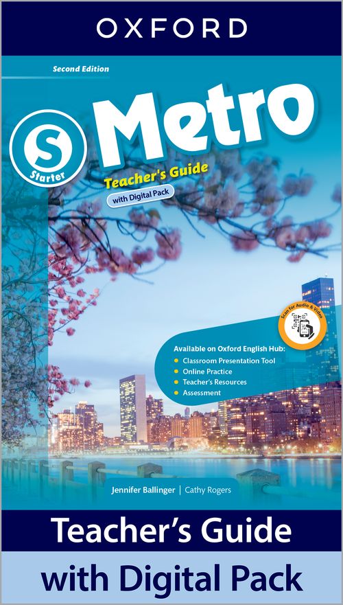 Metro: 2nd Edition - Teacher's Guide with Digital Pack (Starter) by Jennifer Ballinger on ELTBOOKS - 20% OFF! Metro: 2nd Edition - Teacher's Guide with Digital Pack (Starter) by Jennifer Ballinger on ELTBOOKS - 20% OFF!