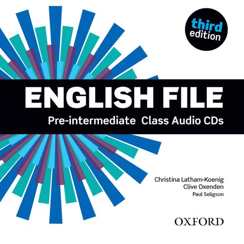 English file third edition class audio cds 5 pre intermediate by