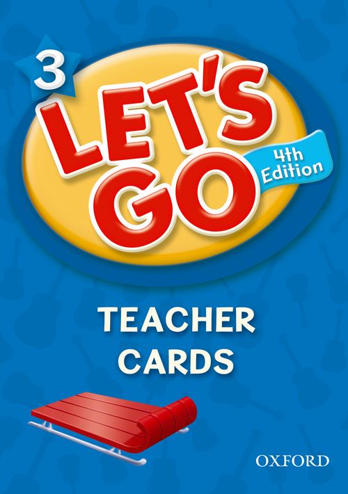 Let's Go Level 1,2,3 Teacher Cards