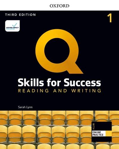 Q: Skills for Success: 3rd Edition - Reading and Writing