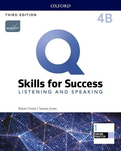 Q: Skills for Success: 3rd Edition - Listening and Speaking