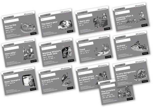 Read Write Inc - Phonics - Story Books - Black and White