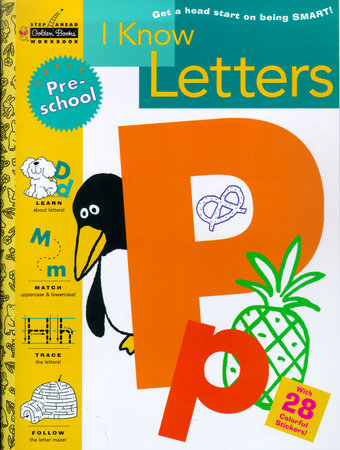 Step Ahead - Golden Books - Workbooks - I Know Letters (Preschool) by