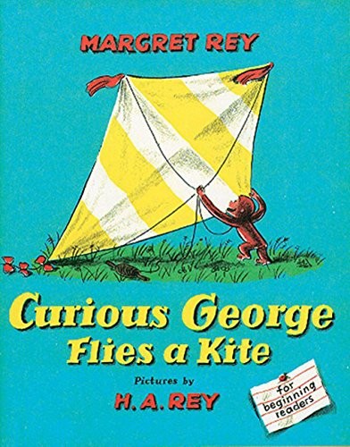 Curious George Flies A Kite (Paperback) <br /><i>Reading and Learning English with Curious George</i>