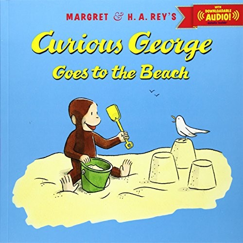 Curious George Goes To The Beach (Paperback) <br /><i>Reading and Learning English with Curious George</i>