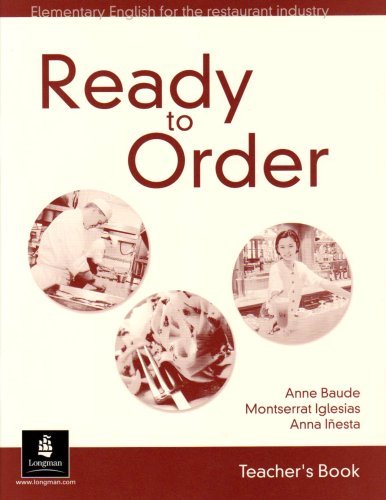 Ready to Order - Teacher's Manual (Beginner) by Anne Baude, Montserrat