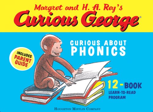 Curious George: Curious About Phonics (12 Books With Parent Guide) (Sets) <br /><i>Reading and Learning English with Curious George</i>