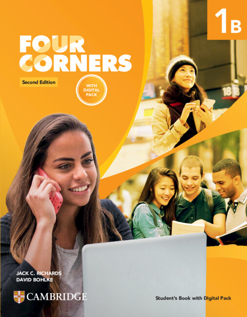 直観　英語版 Four Corners: 2nd Edition - Student's Book B with Digital
