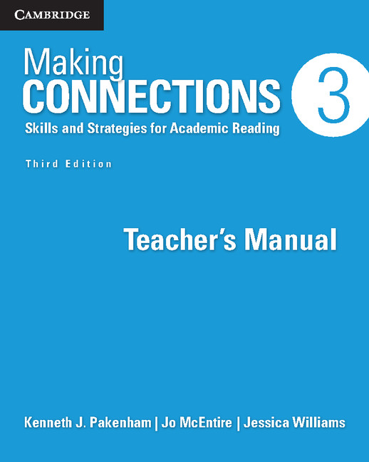 Making Connections 2nd Edition Teacher's Manual (Level 3) by