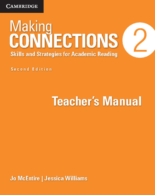 Making Connections 2nd Edition Teacher's Manual (Level 2) by Jo