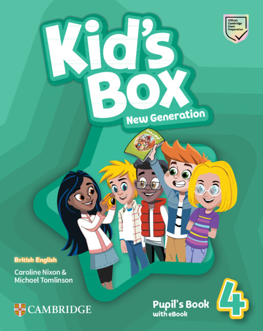 キッズ・ファミリー EOWEL ENGLISH 4 Kid's Box New Generation British English - Pupil's Book with