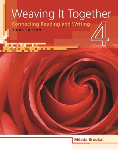 Read and connect. Weaving it together. Weaving it together 2. Weaving it together 3. Pathways: reading 3rd Edition.