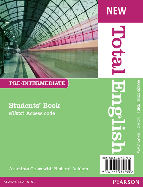 New total english pre intermediate