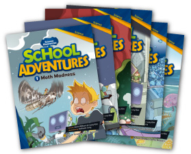 School Adventures Graded Comic Readers