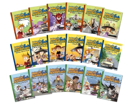 Magic Adventures - Graded Comic Readers - Full Set (18 Books with