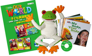 Fun Time Set 1 - Our World Readers 1 (9 titles), Puppet, DVD, Teacher's Guide