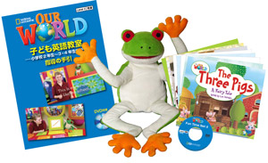 Fun Time Set 2 - Our World Readers 2 (9 titles), Puppet, DVD, Teacher's Guide