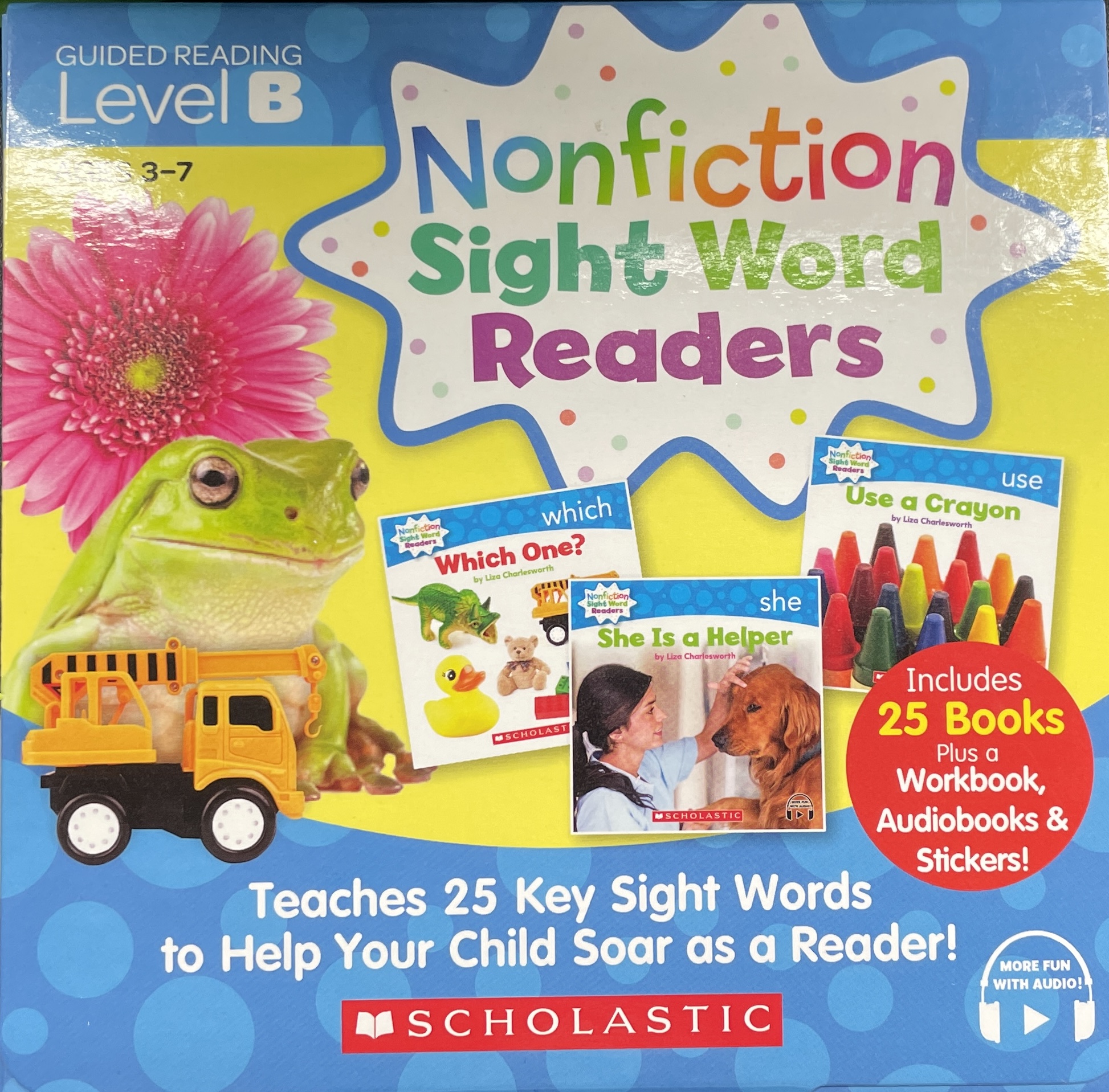 Nonfiction Sight Word ReadersABCD100冊セット