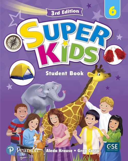 SuperKids (3rd Edition) Student Book with Audio CDs and PEP access code (Level 6) by Aleda Krause and Greg Cossu on ELTBOOKS 20% OFF! Super Kids levels 1,2,3