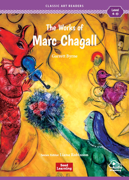 シャガール Chagall アートbook (シャガール集 No4) Classic Art Readers - マルク・シャガール (Level 4) by Series
