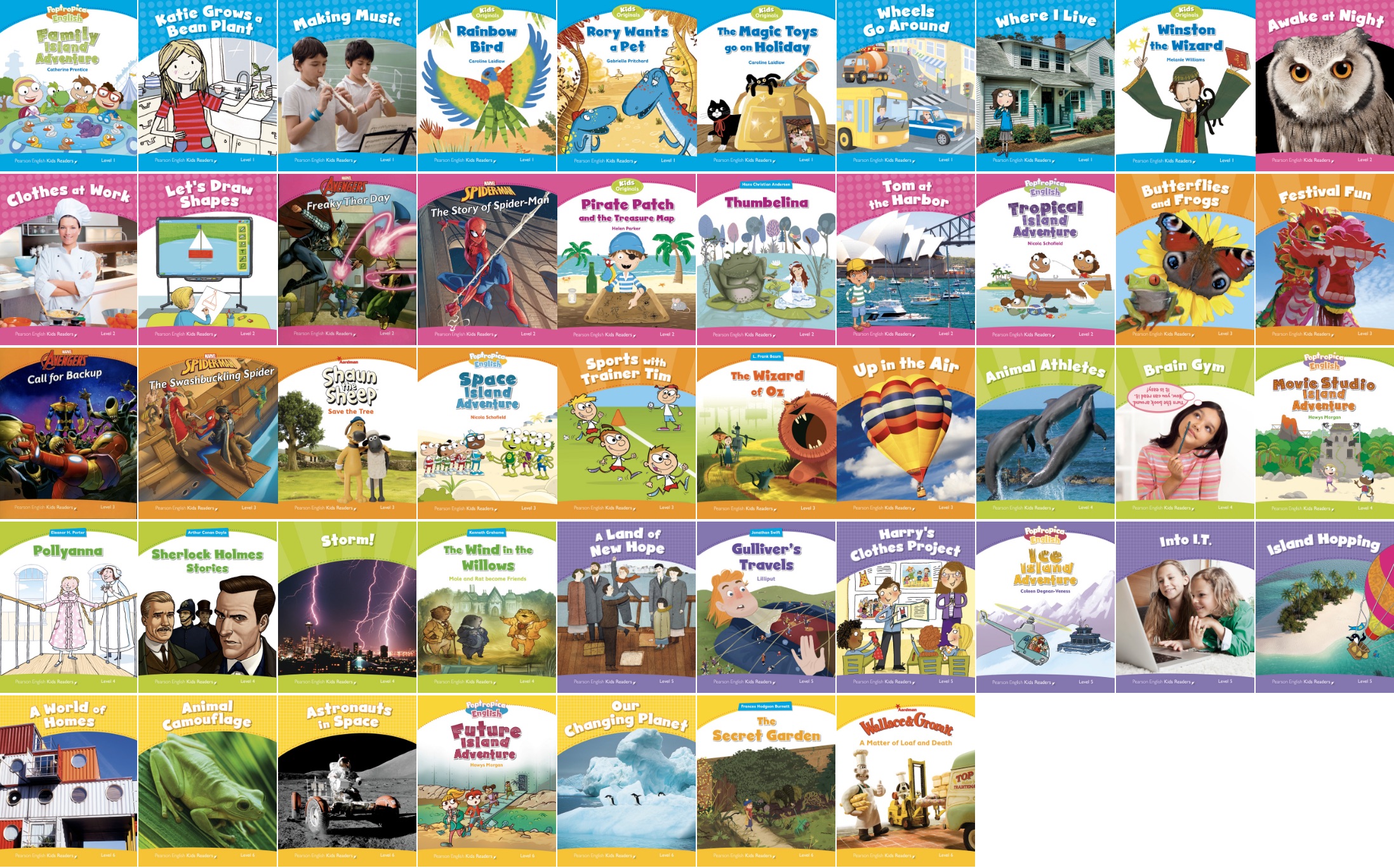 Pearson Readers Library Sets