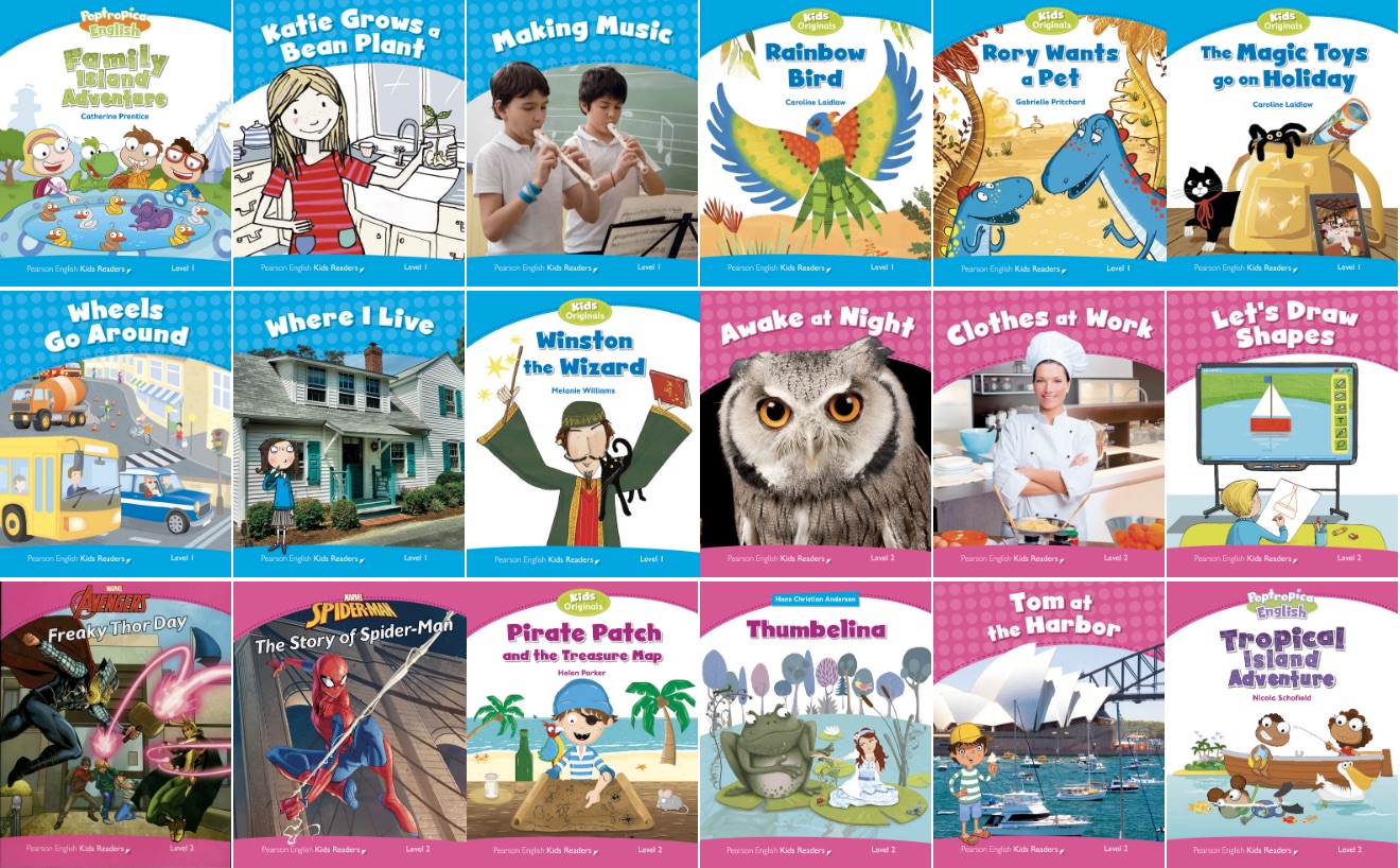 Pearson Readers Library Sets Levels 1