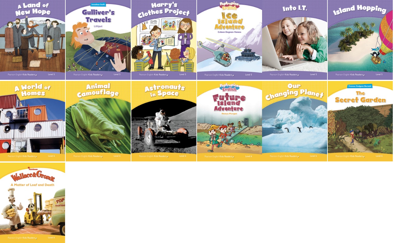Pearson Readers Library Sets